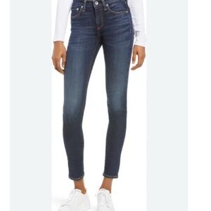 rag & bone: Cate Ankle Skinny Jeans Color: Carmen